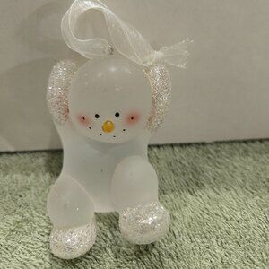 Miniature Snowmen Ornaments